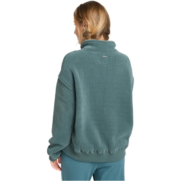 2025 Billabong Mujer Sudadera Pullover All Mine EBJPF00115 - Slate Blue